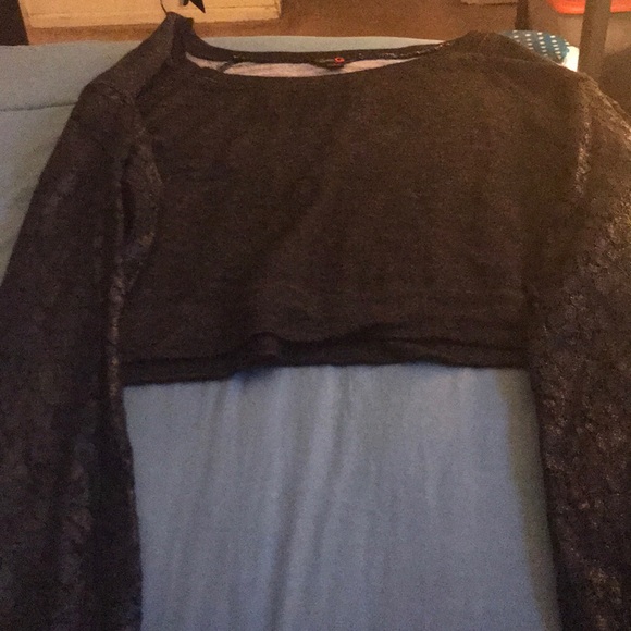 G by Guess long sleeve crop top - Picture 4 of 7